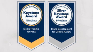 PRworks Earns Two Awards at PRSA Central PA Chapter's 2022 Keystone Awards